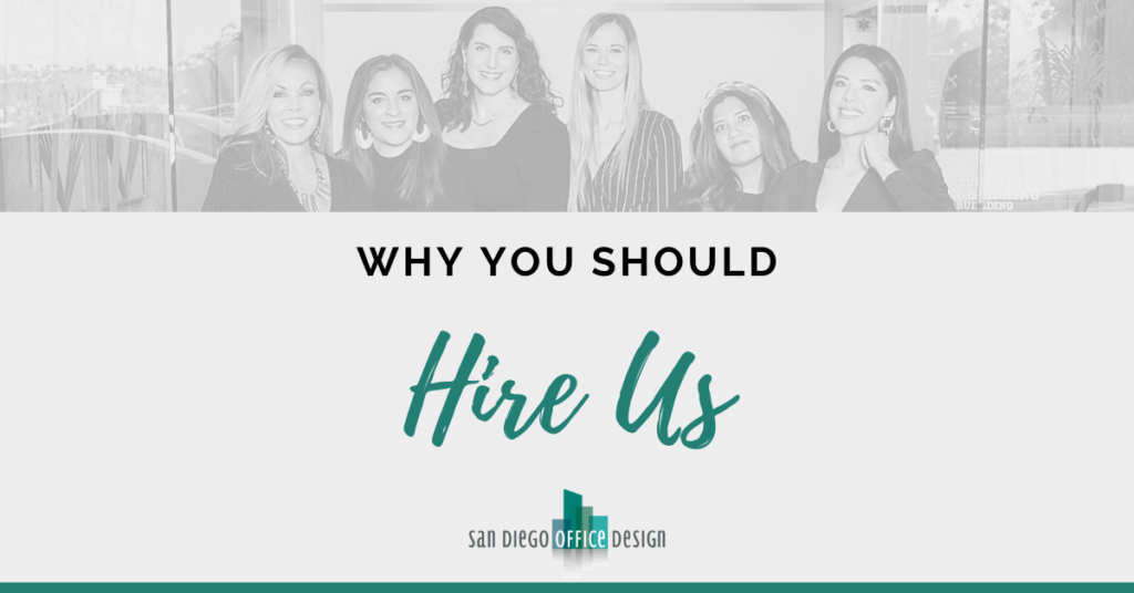 Graphic reads, "Why You Should Hire Us"
