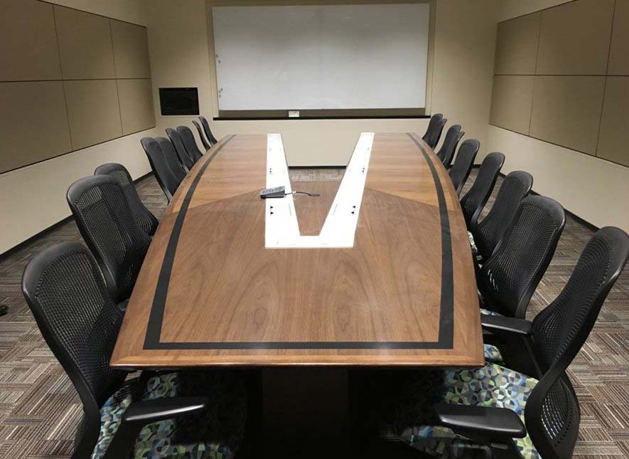 Nevers Custom Video Conference Table