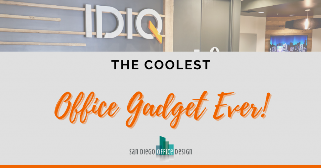 Reads "The Coolest Office Gadget Ever!"
