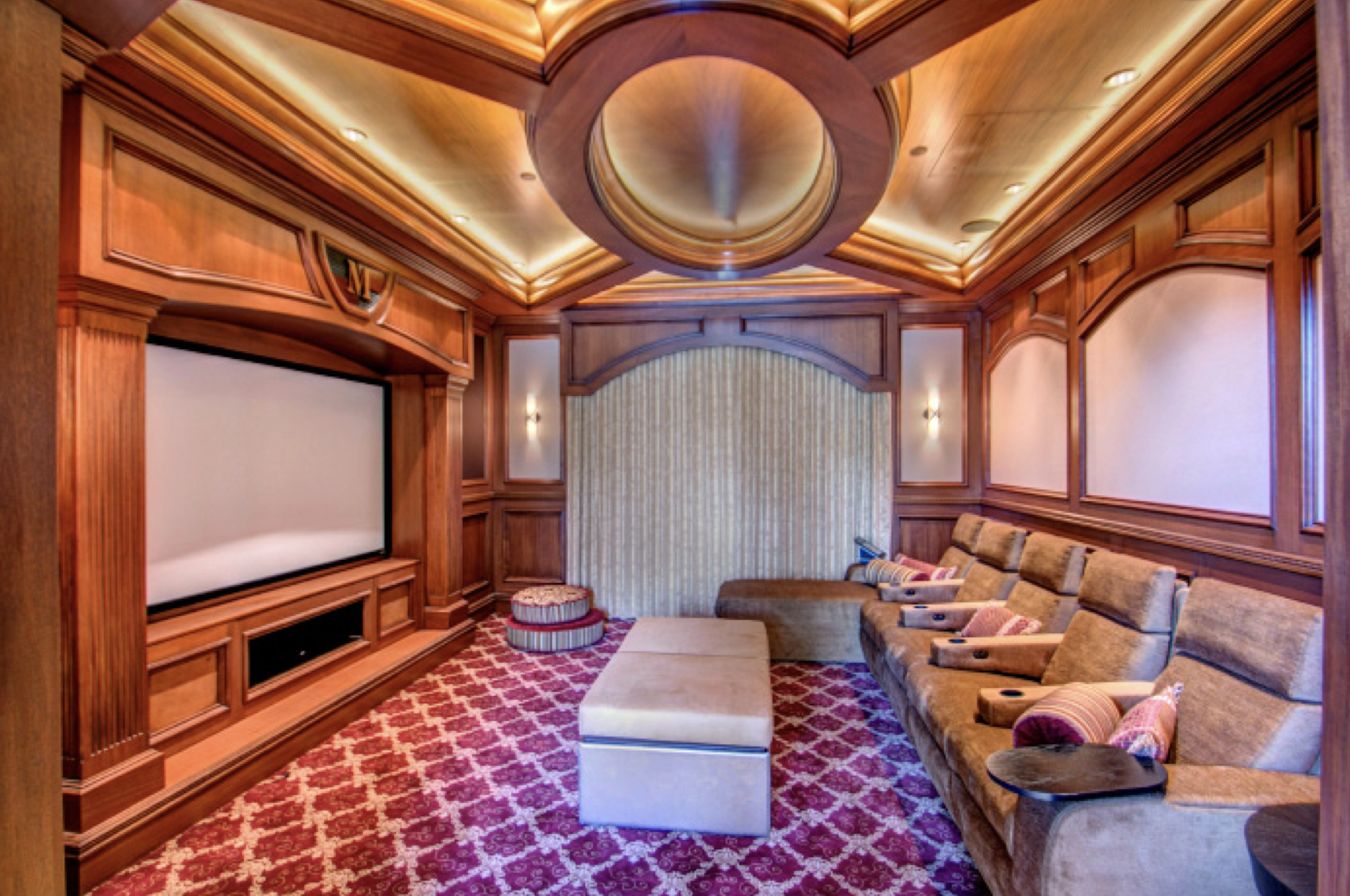 Residential Home Theater Room Design